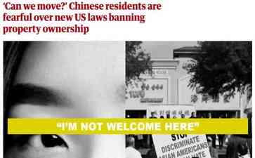  空中楼阁，佛罗里达禁止中国人购房引发华人担忧
