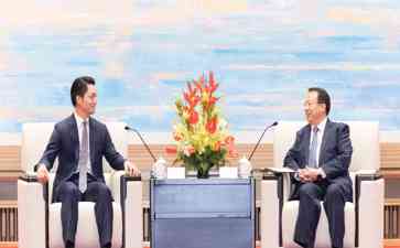  上海市长会见台北市长,推动两市合作向纵深发展