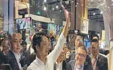  台北市长蒋万安访上海 推动两岸交流