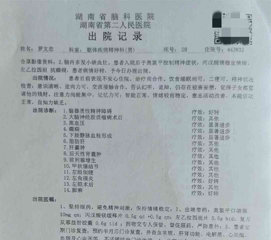 新上榜焦点新闻--湖南省二院谈千万富翁自缢身亡