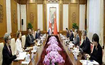 最新焦点事件曝光:媒体：王毅同英外相会谈信息量很大