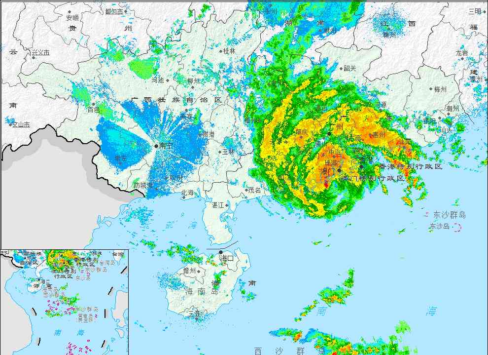  台风"苏拉"登陆广东 成今年最强台风