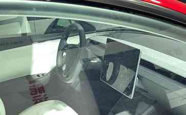 热门事件曝光 新款特斯拉Model 3国内亮相