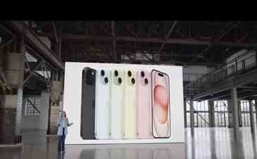  苹果震撼发布iPhone15系列手机 搭载超级视网膜XDR屏幕