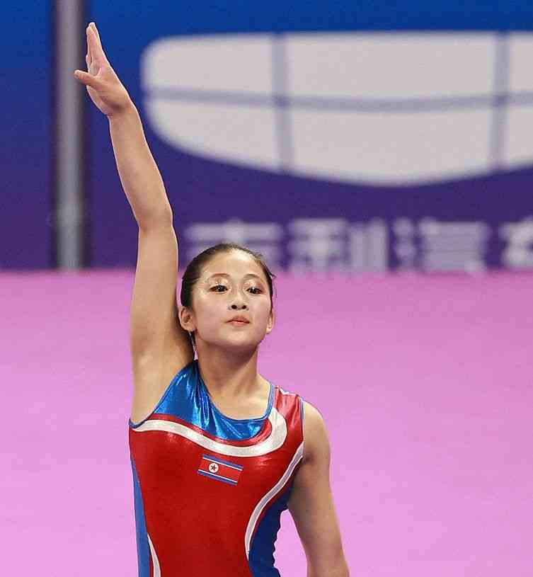 朝鲜女子体操小公主，夺金搏击亚运