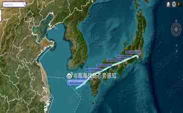  "航母打击群进入东海 海上双雄云集，战略布局再露锋芒"