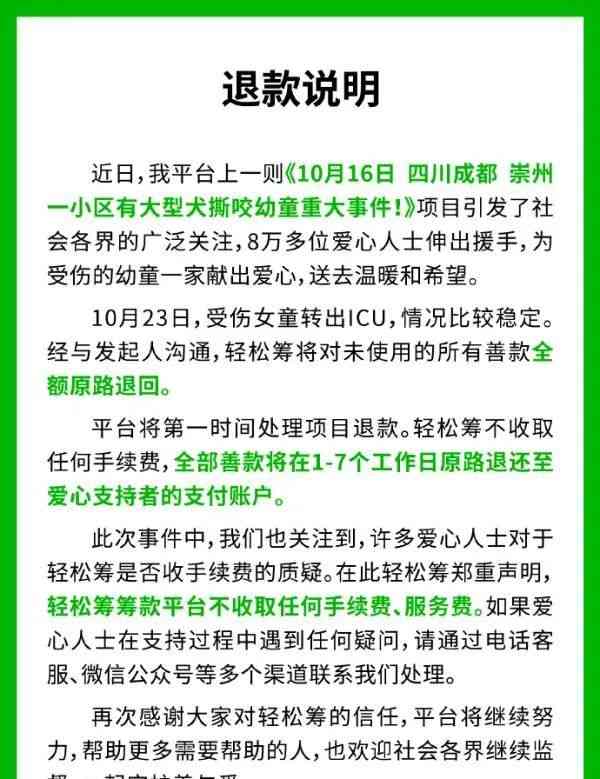  善意难逃争议，轻松筹退款引关注