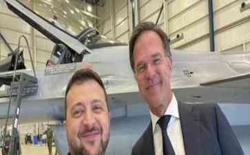 泽连斯基心情大好！F-16战机即将来袭！