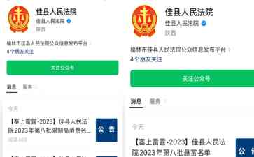  佳县法院发布第八批限制高消费名单，22名被执行人中竟有两位未成年人!