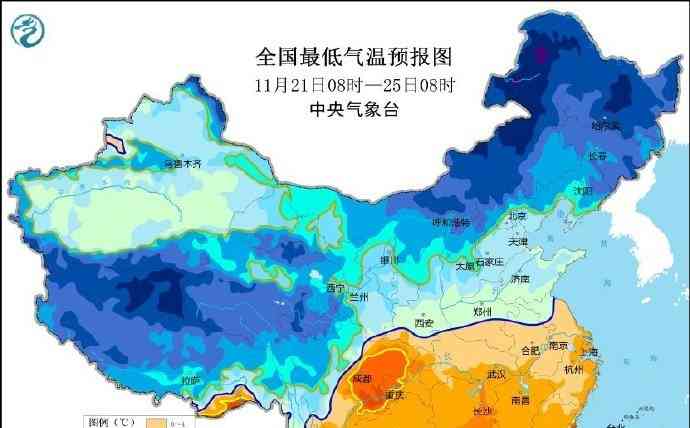  寒潮蓄势待发 冷风急袭国土