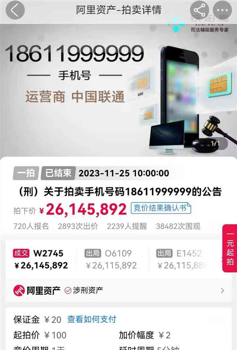  "99发发发"引发拍卖狂潮！底价破百，高手争锋！