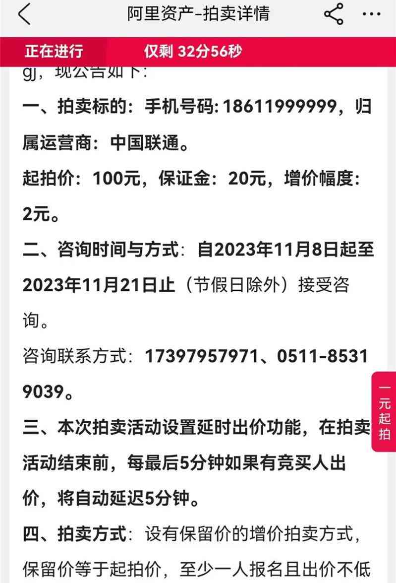  "99发发发"引发拍卖狂潮！底价破百，高手争锋！