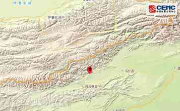  新疆克孜勒苏州阿合奇县发生3.3级地震,地震活跃区域