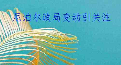 尼泊尔政局变动引关注